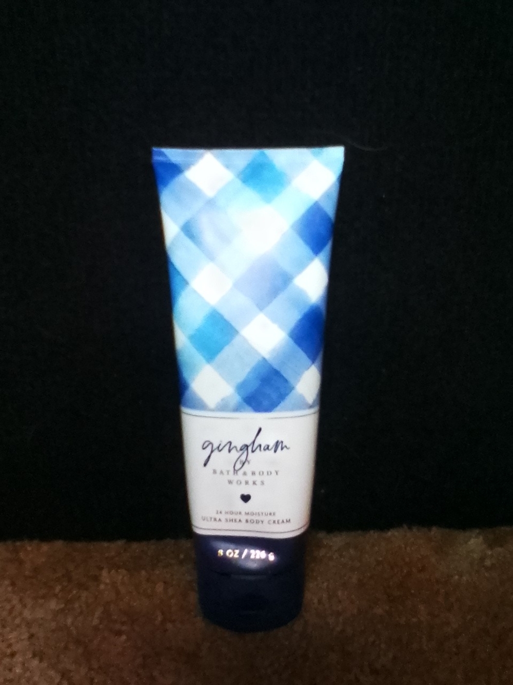 Bath & Body Works Gingham Ultra Shea Body Cream - Blue Gingham